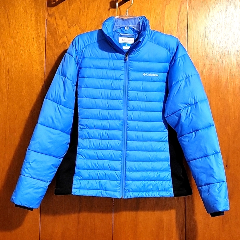Columbia light weight down jacket